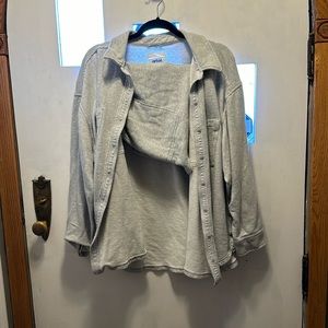 Aerie lumberjane jersey set